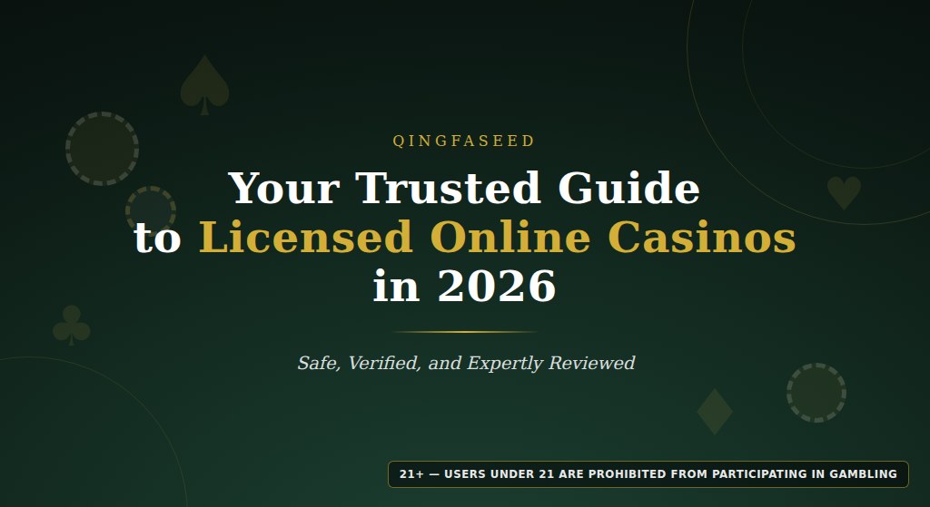 Legal online casinos guide 2026